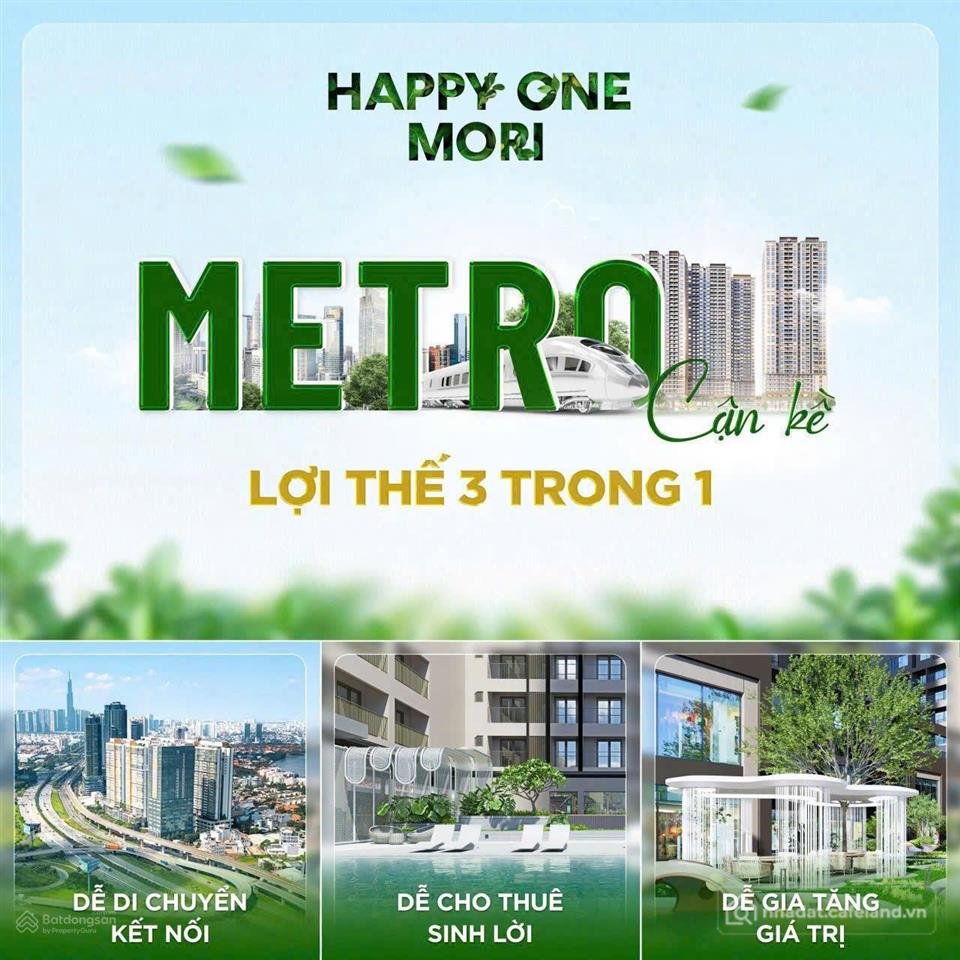 Bán căn hộ chung cư: Mở bán chung cư happy one mori thuận an bình dương giá chỉ 