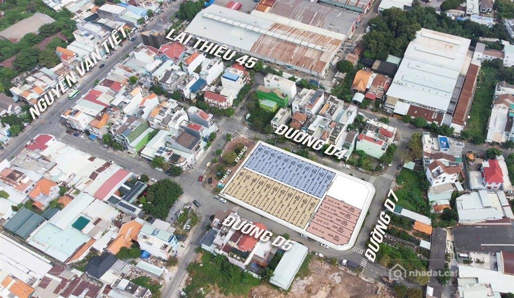 Bán nhà riêng: Khu nhà phố thương mại (27 căn) đường nguyễn văn tiết, 1 trệt 2 l