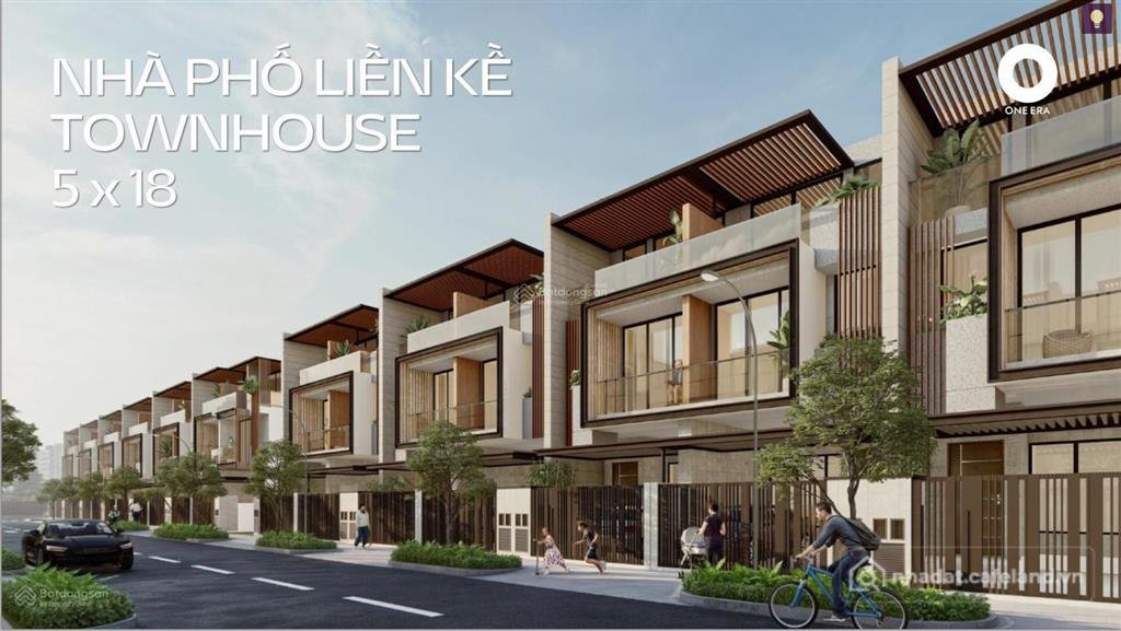 Bán nhà riêng: Bán nhà liền kề khu đô thị one era thuận an, kế aeon mall bình dư