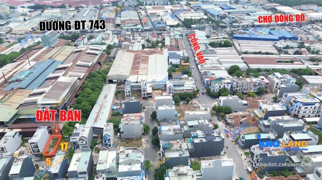 Bán đất thổ cư: Còn 1 lô duy nhất giá rẻ tại khu dân cư phú hồng thịnh 8 mua đầu