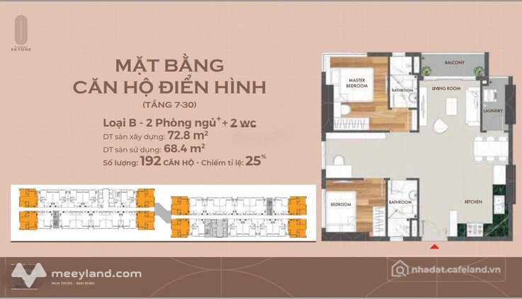 Bán căn hộ chung cư: Vốn nhẹ 280 triệu ký hợp đồng mua bán Phú Đông Sky One, tiế
