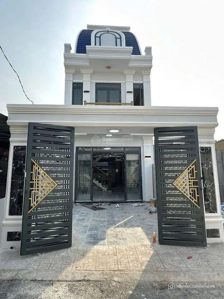 Bán nhà riêng: Nhà mới lầu trệt gần đường trần hưng đạo, phường đông hòa, tp hcm