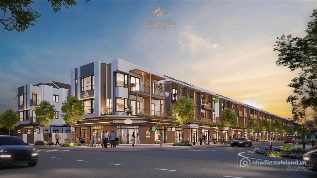 Bán nhà riêng: Bán 5 căn shophosue dự án sun casa central nằm trên trục đường 20