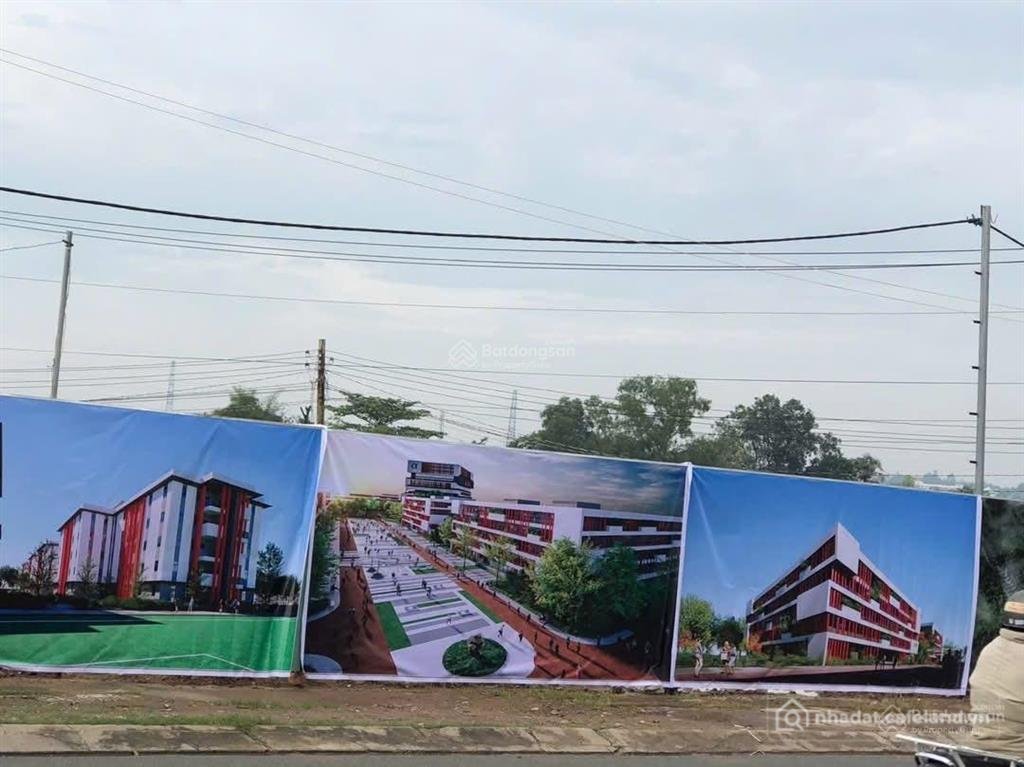 Bán đất thổ cư: Bán đất mặt tiền dt747 thái hoà, tân uyên, bình dương đối diện đ