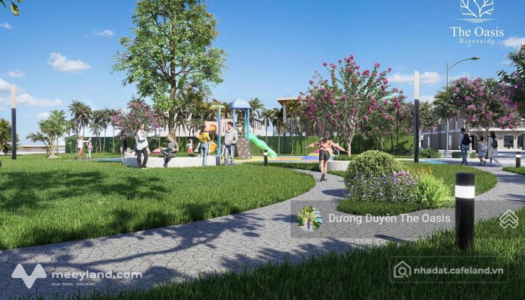 Bán nhà riêng: Bán biệt thự sl ven sông the oasis riverside vip cạnh công viên, 