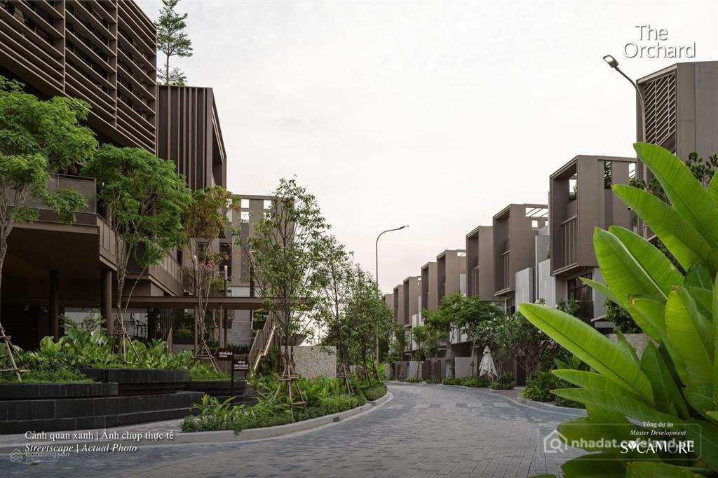 Bán nhà riêng: Bán biệt thự 160m2 liền kề clubhouse the orchard. giá 17 tỷ. 0909