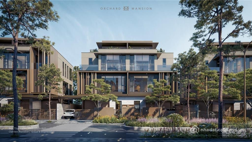 Bán nhà riêng: Bán biệt thự orchard mansion giỏ hàng chủ đầu tư. diện tích từ 16