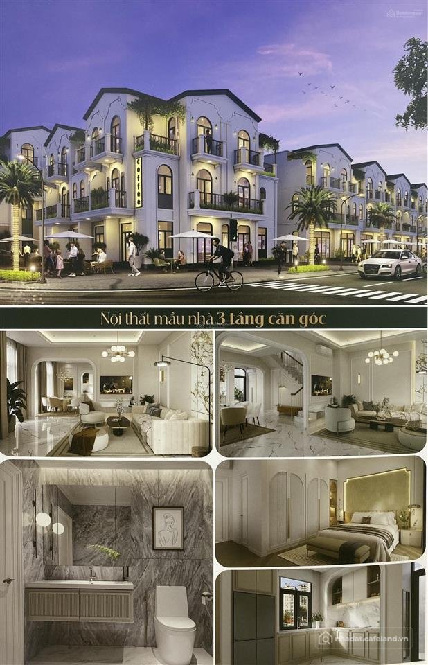 Bán nhà riêng: Bán shophouse golden boulevard, 4,35 tỷ, 124,4m2, mặt tiền 5m, th