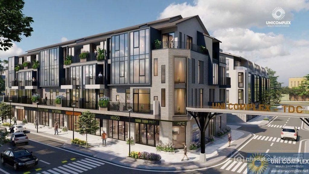 Bán nhà riêng: Nhà phố uni complex ngay trung tâm p. bình dương tp. hcm, 95m2/1t
