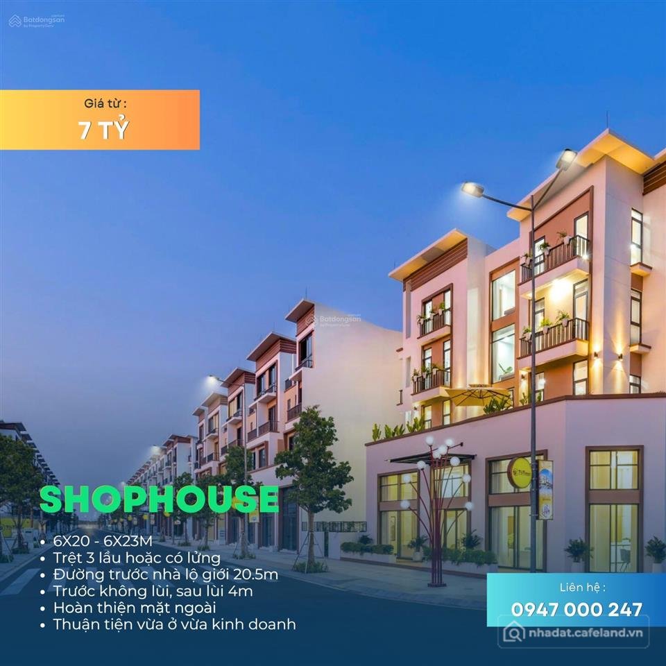 Bán nhà riêng: Giỏ hàng chuyển nhượng shophouse t&t city millennia (cần giuộc) g