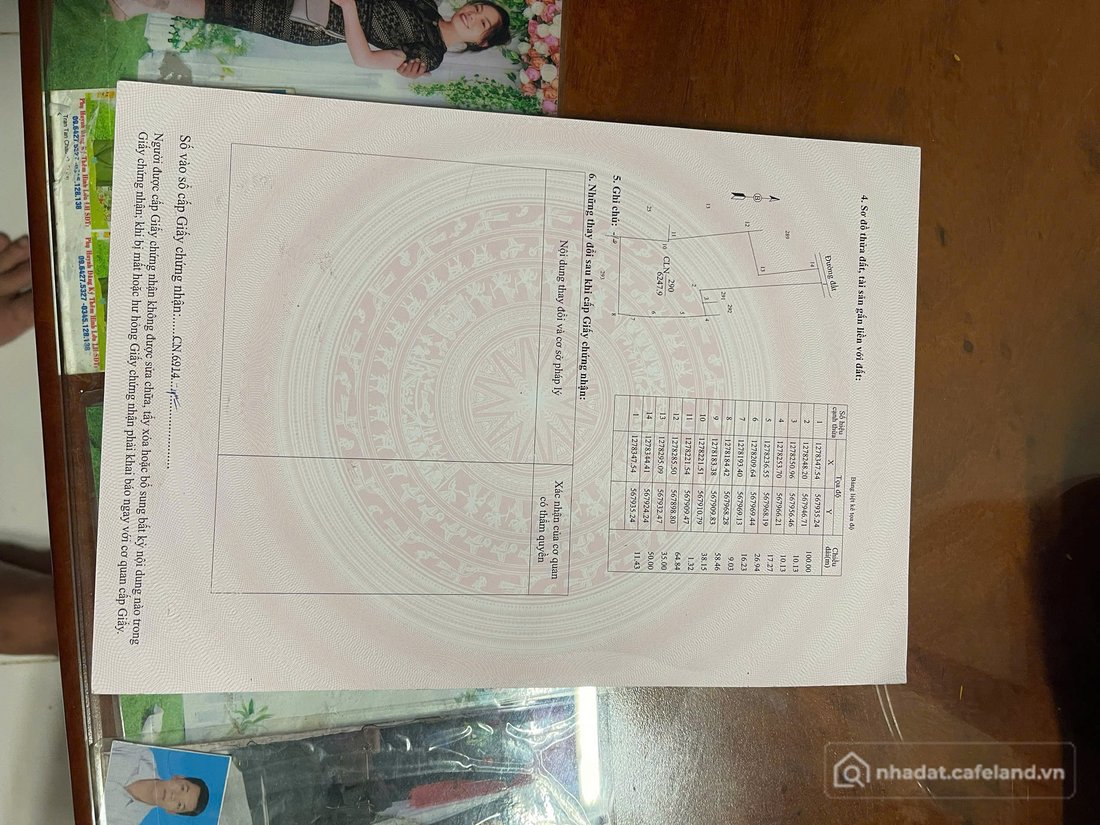 Bán đất thổ cư: Cần bán đất Tân Châu, Tây Ninh giá 3.5 tỷ