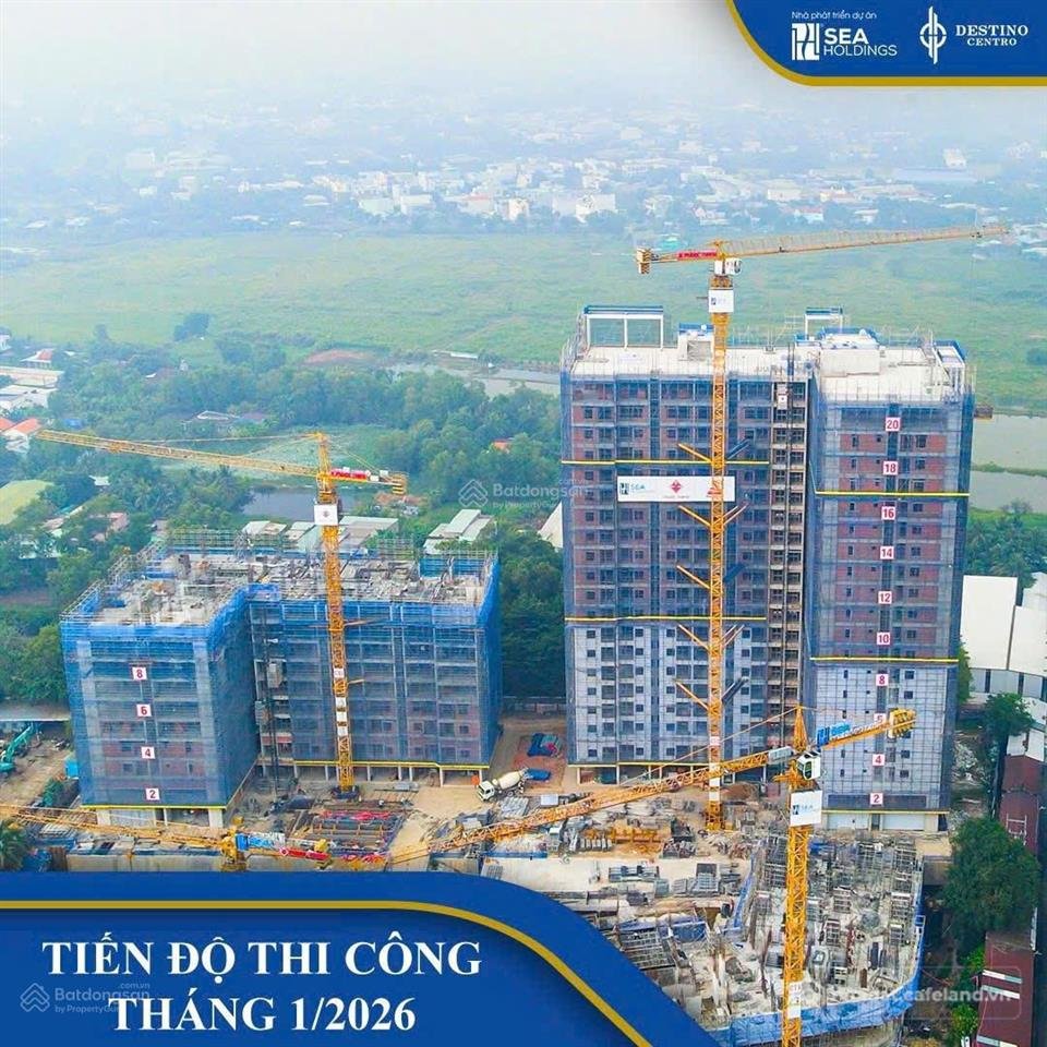 Bán căn hộ chung cư: Căn hộ destino centro tây sài gòn chỉ 1 tỷ 425 triệu full v