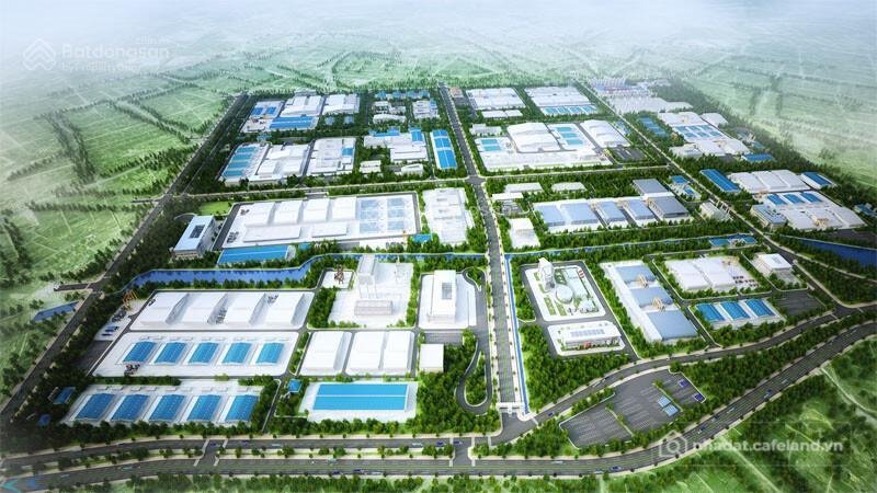 Bán kho, nhà xưởng: Chuyển nhượng đất tại cụm công nghiệp tây bắc, đức hòa đông,