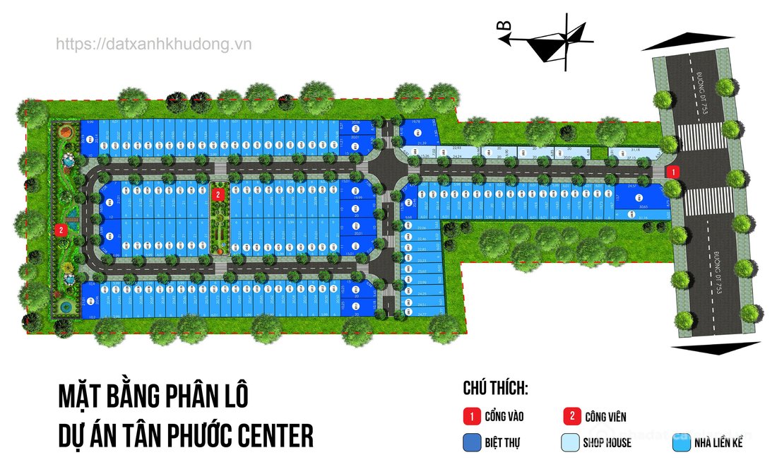 Bán đất thổ cư: Bán đất nền KDC Tân Phước Center Đồng Phú, 124.2m2, sổ hồng riên