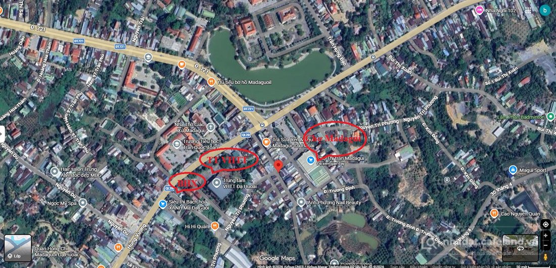 Bán đất thổ cư: BÁN ĐẤT TRUNG TÂM ĐẠ HUOAI, LÂM ĐỒNG