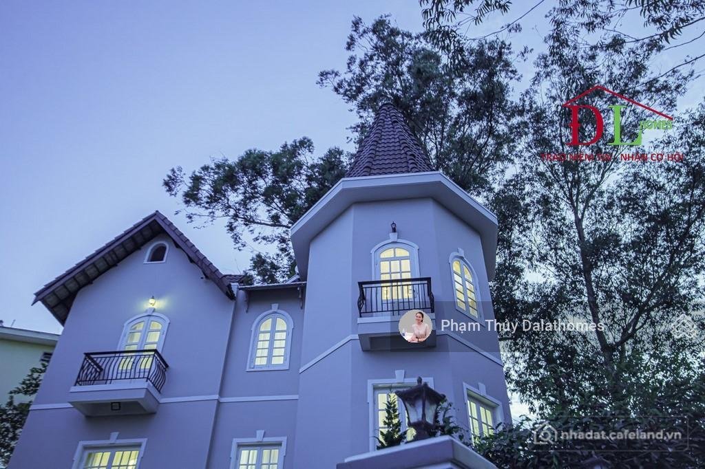 Bán nhà riêng: Căn góc biệt thự đà lạt mặt tiền nguyễn trung trực, view thành ph