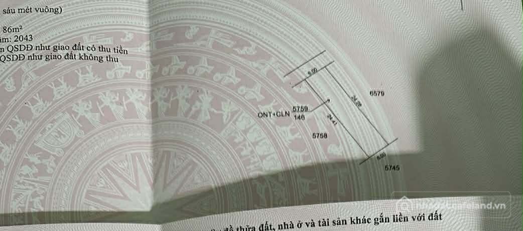 Bán đất thổ cư: BÁN ĐẤT VỊ TRÍ ĐẸP – NGAY BÙNG BINH ĐƯỜNG TRÁNH