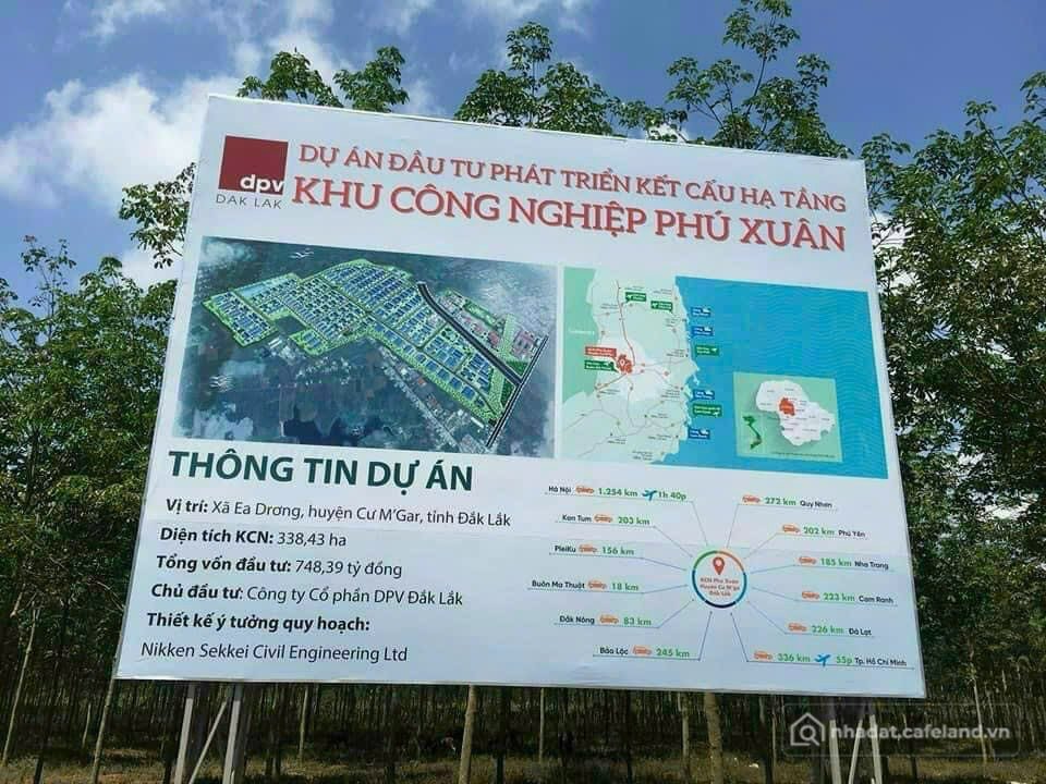 Bán đất thổ cư: Đất ngay khu công nghiệp Phú Xuân 10x18m thổ cư bán 369tr