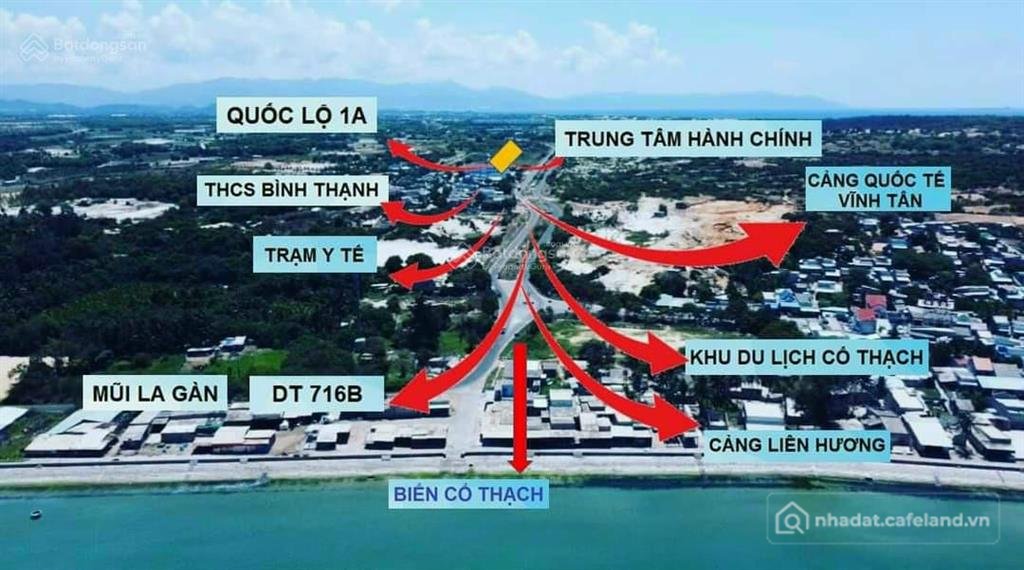 Bán đất thổ cư: Bán đất thổ cư gần khu du lịch chùa cổ thạch bình thuận