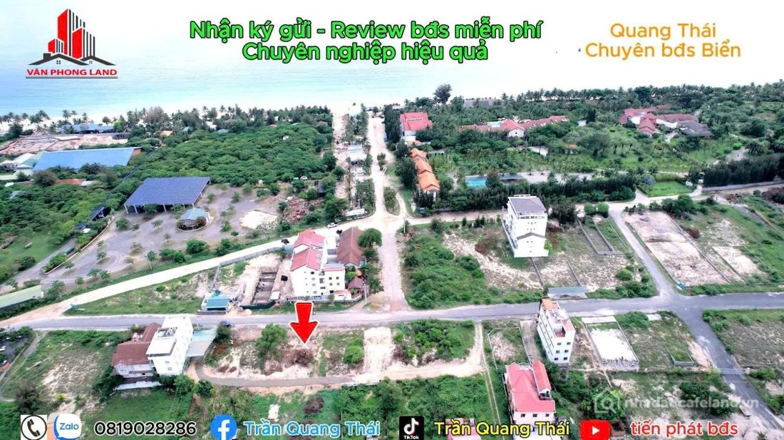 Bán đất thổ cư: Đất biển dốc lết TĐC đông cát . Ninh hoà khánh hoà.