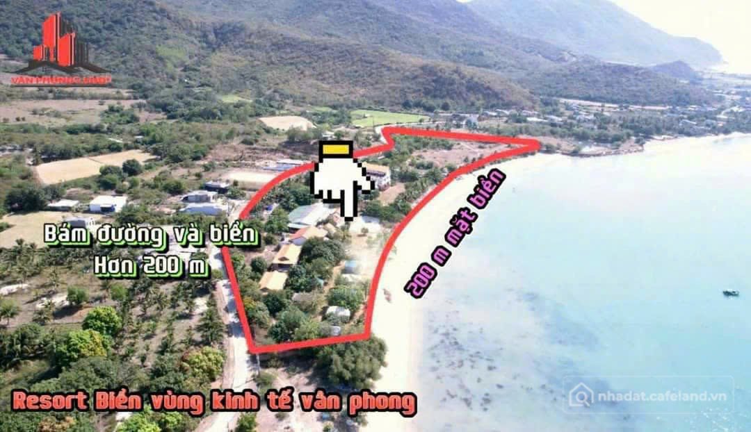 Bán nhà hàng - Khách sạn: Resort mặt biển Ninh vân. Khánh Hòa.