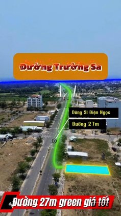 Bán đất thổ cư: Bán đất đường 27m KĐT Green City, cách biển 500m giá cực tốt