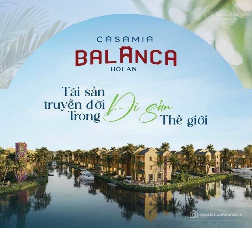 Bán nhà riêng: Casamia balanca hội an biệt thự sinh thái rừng dừa, giá trị từ 10