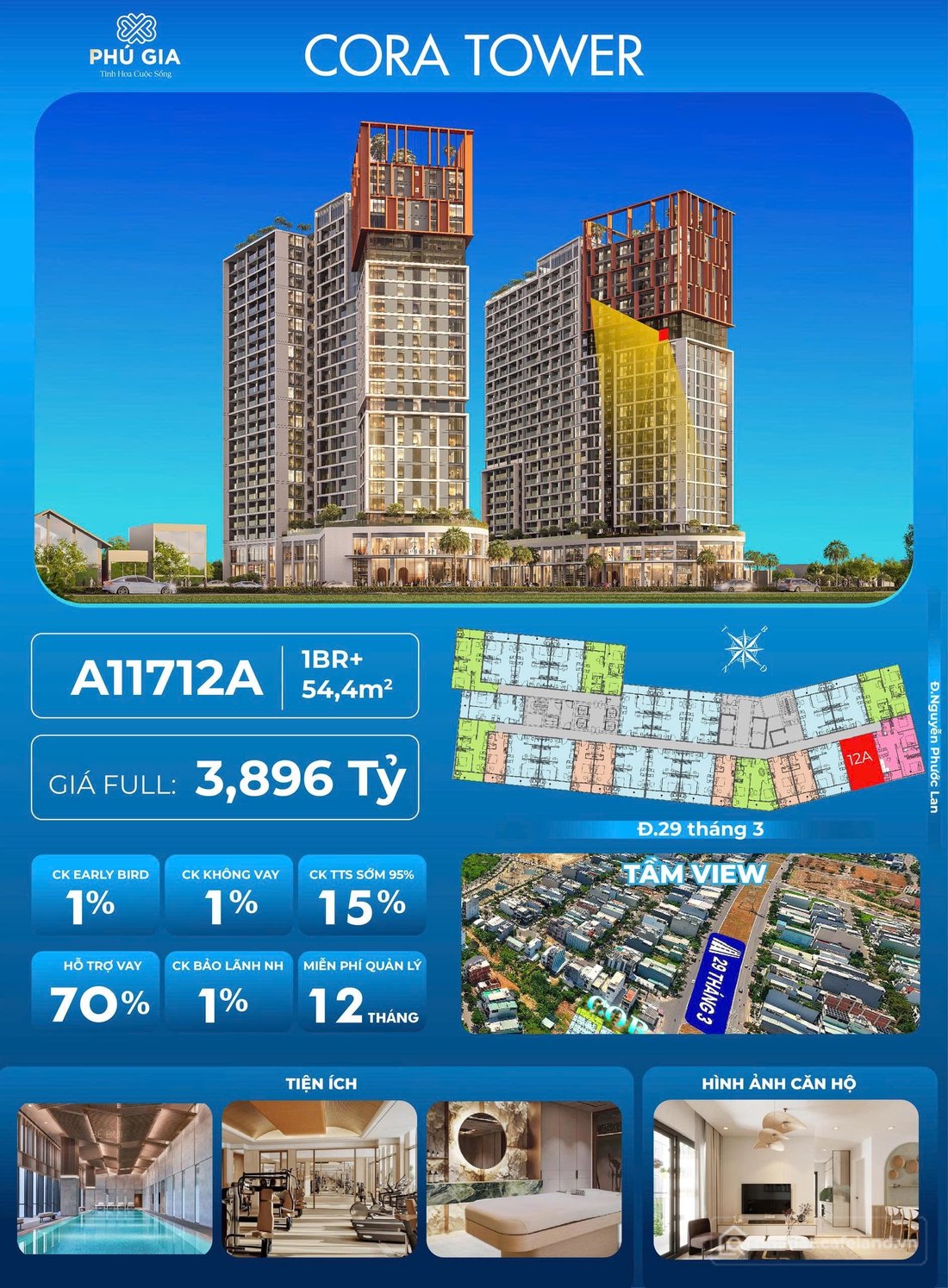 Bán căn hộ chung cư: SUN CORA TOWER – Ở Đây, Mỗi Ngày Là Một Trải Nghiệm Đáng Gi