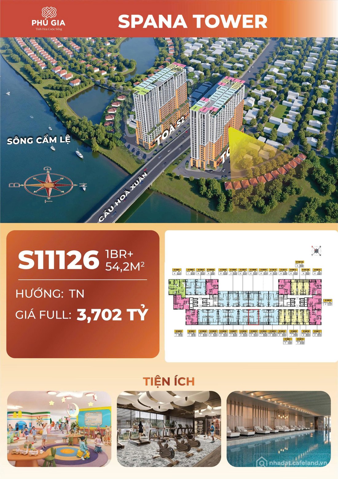 Bán căn hộ chung cư: SPANA TOWER – NÂNG TẦM CHUẨN SỐNG, KIẾN TẠO GIÁ TRỊ THỊNH V