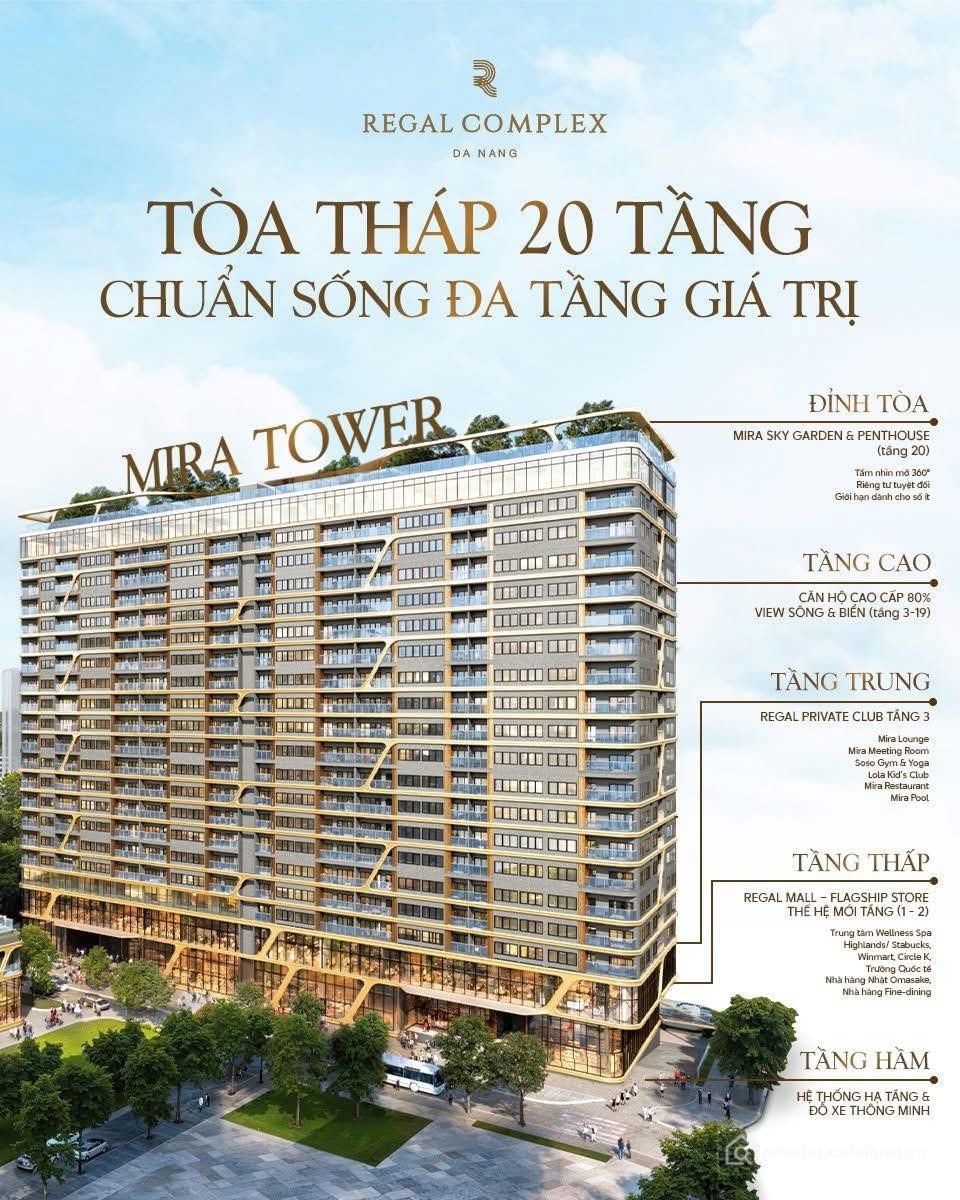 Bán căn hộ chung cư: MIRA TOWER TÒA THÁP 20 TẦNG - CHUẨN SỐNG ĐA TẦNG GIÁ TRỊ GI