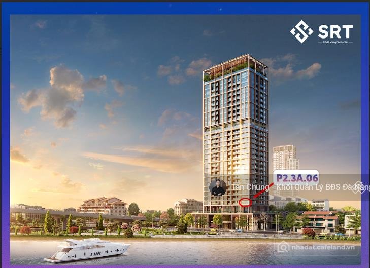 Bán căn hộ chung cư: Căn 3pn view trực diện sông hàn, cầu trần thị lý dt 99,6m2,