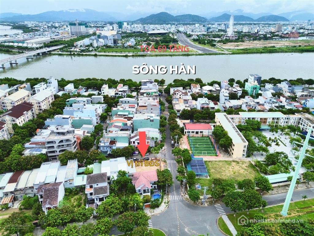 Bán đất thổ cư: Bán lô góc diện tích 430m. đường mỹ an 17. sát tổ hợp pháo hoa c