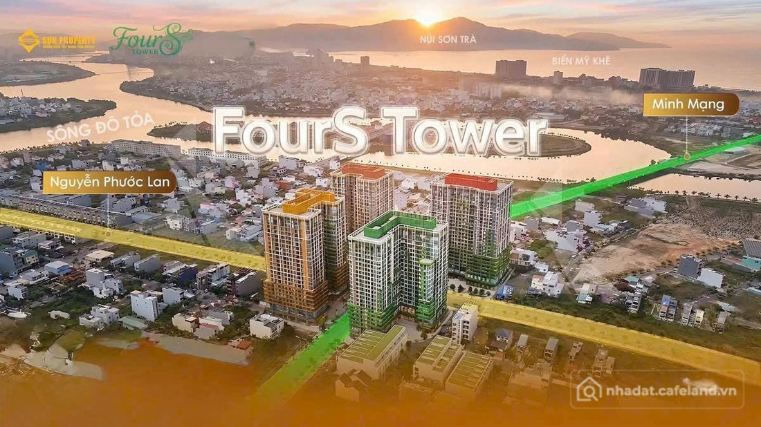 Bán căn hộ chung cư: Căn Hộ FourS Tower Sun Group - Trả Trước 1.4 Tỷ Nhận Nhà Ch