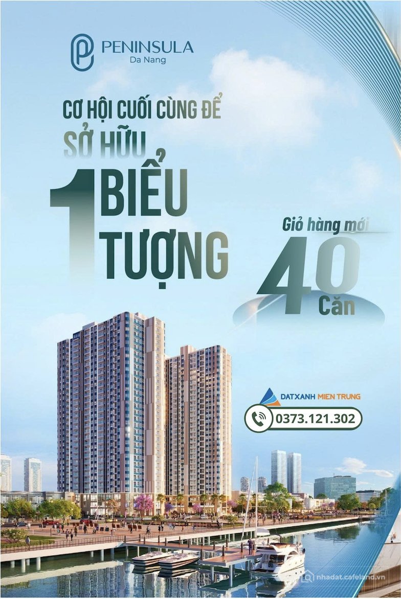 Bán căn hộ chung cư: PENINSULA ĐÀ NẴNG – CHÍNH THỨC TÁI XUẤT GIỎ HÀNG NGOẠI GIAO