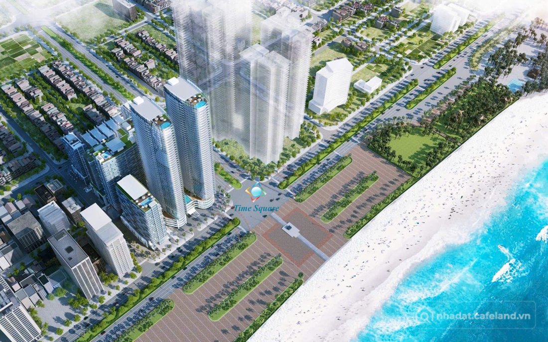Bán căn hộ chung cư: Mở bán đợt 1 Time Square căn hộ ngay mặt biển Mỹ Khê, view 
