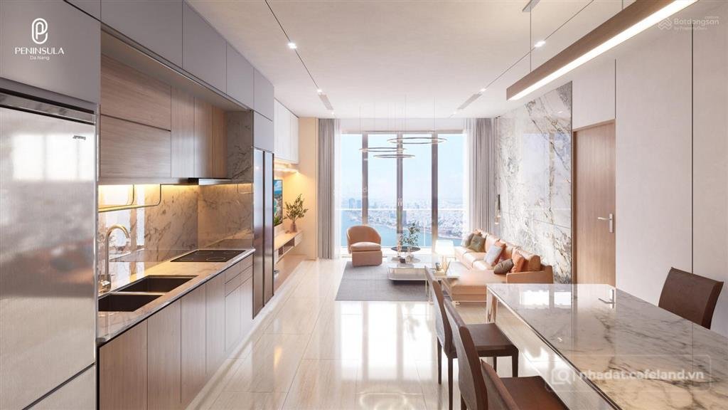 Bán căn hộ chung cư: Bán căn hộ dự án peninsula đà nẵng 2pn view sông hàn sổ hồn