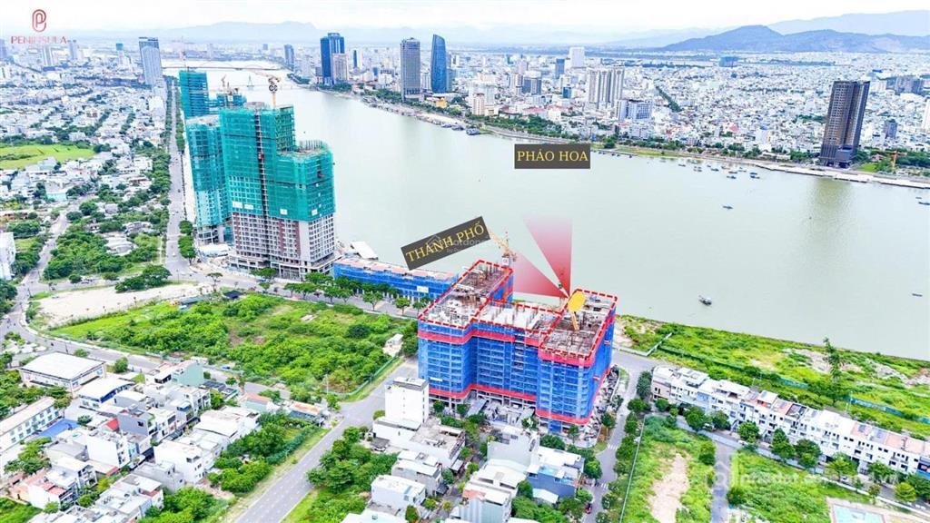 Bán căn hộ chung cư: 2,9 tỷ vẫn sở hữu được căn hộ view trực diện sông hàn 1pn 4