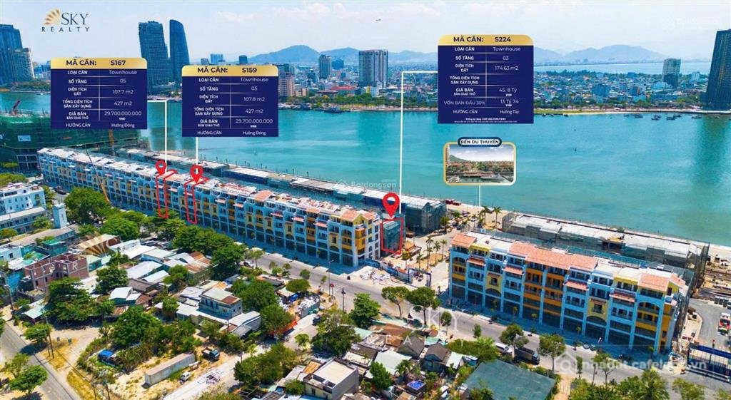 Bán nhà riêng: Liền kề 5 tầng sun symphony residence mặt tiền trần hưng đạo chiế