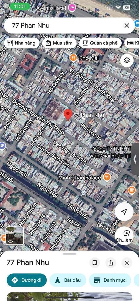 Bán nhà riêng: Bán Nhà mặt tiền 62,2m2 sau chợ Phú Lộc, đường Phan Nhu, Thanh Kh