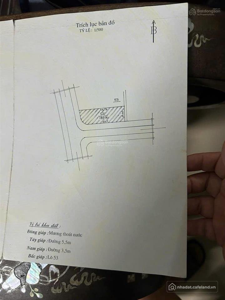 Bán đất thổ cư: Lô góc 2mt diện tích khung ngay khu công nghiệp hoà khánh giá rẻ