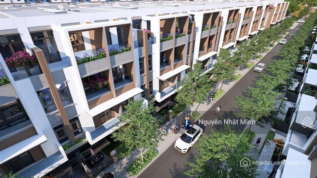 Bán nhà riêng: Thanh toán 1 tỷ nhận nhà, nhà phố 4 tầng khu phương trang, cách b