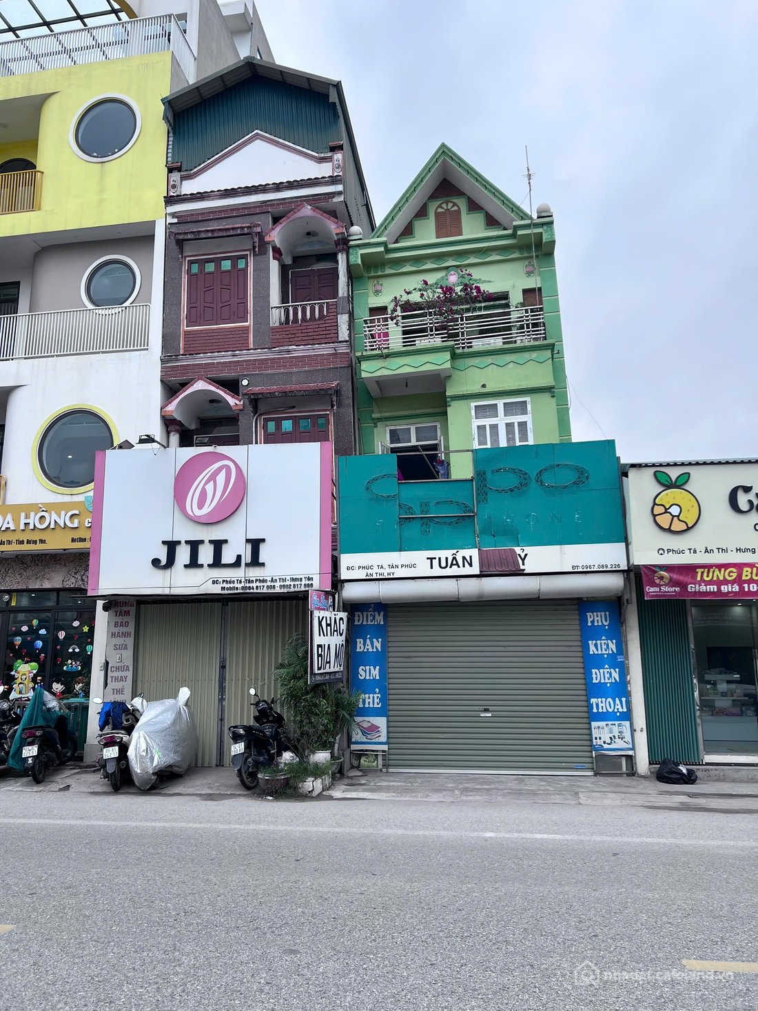 Bán đất thổ cư: VIP  BÁN NHÀ 3 TẦNG MẶT QL 38 TÂN PHÚC ÂN THI, HƯNG YÊN
