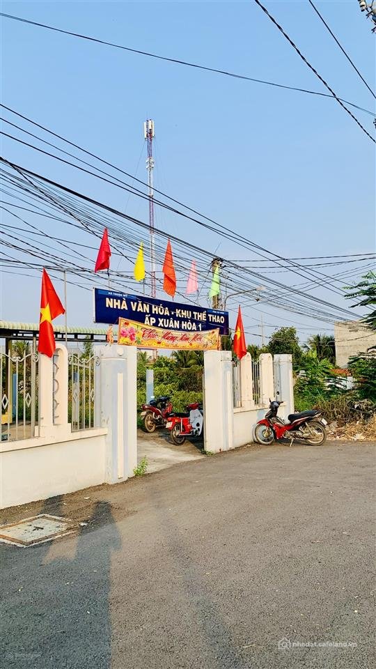 Bán đất thổ cư: Bán đất thổ cư 124,4m² xã thanh vĩnh đông, châu thành, long an s