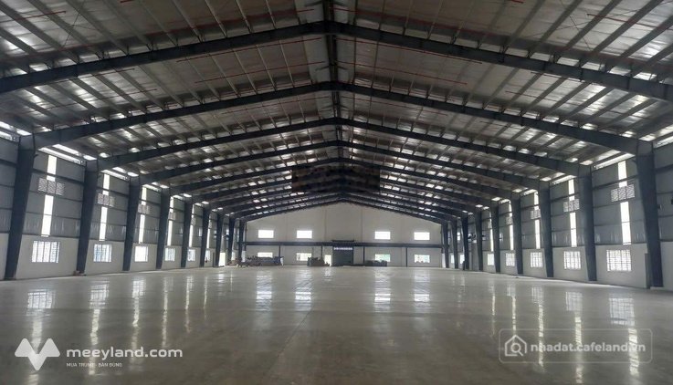 Cho thuê nhà kho - Xưởng: Cho thuê kho xưởng KCN Tân Đô, Hải Sơn, Long An (Tây N