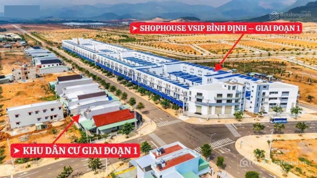 Bán đất thổ cư: Vsip bình định 1 cặp 5x30 đường 25m trục chính thông thẳng vào k