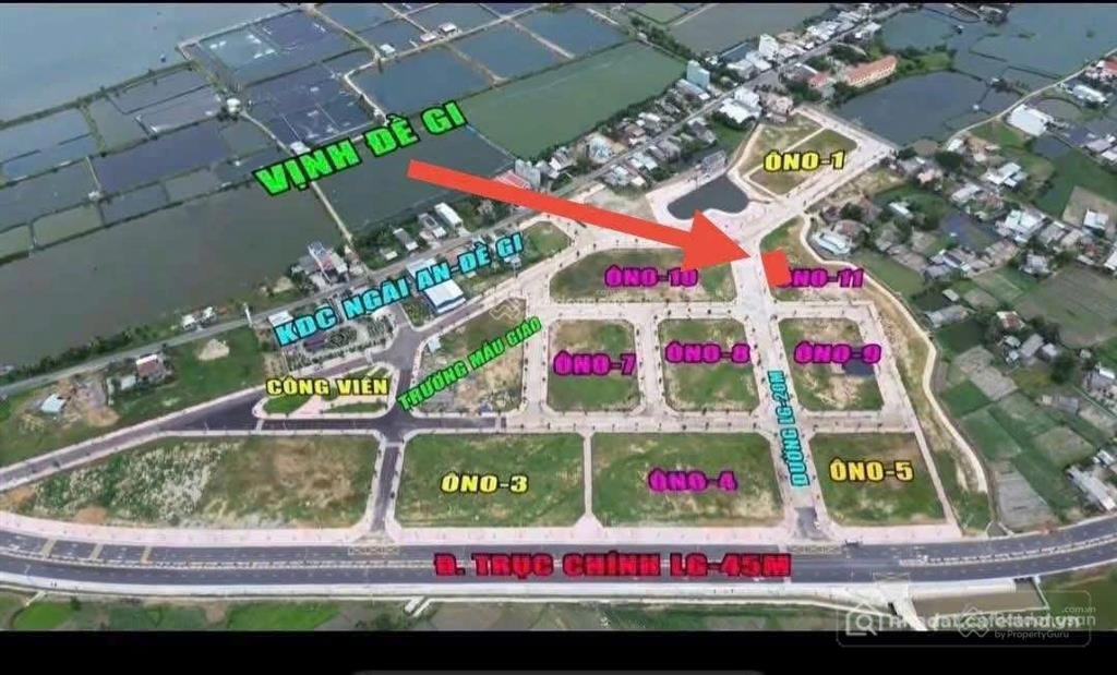 Bán đất thổ cư: Bán lô đất đẹp ở ngãi an cát khánh dt ngang 7x25m 175m2 đôi diện