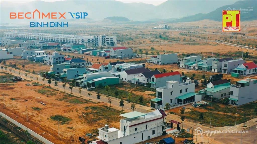Bán đất thổ cư: Chính chủ cần bán đất nền trung tâm vsip bình định, gần sân bay 