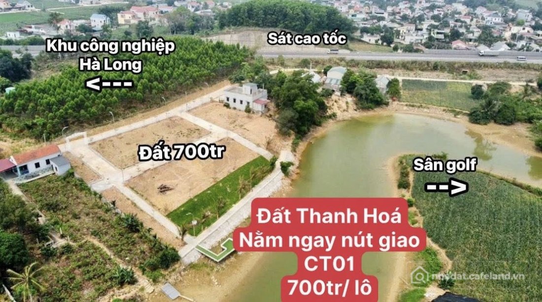 Bán đất thổ cư: Em đang có vài lô đất tại HÀ LONG - THANH HÓA giá đầu tư chỉ từ 