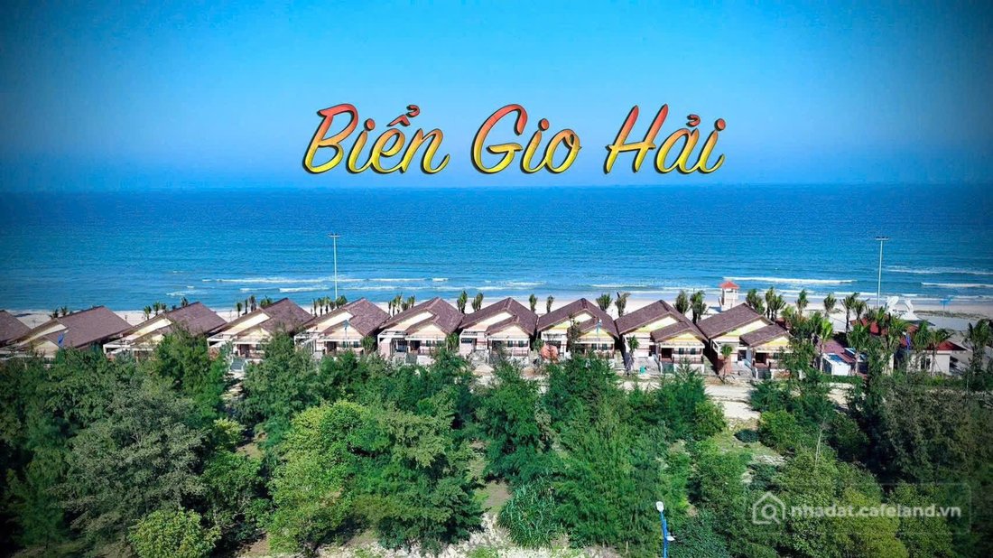Bán đất thổ cư: Bán mặt tiền Quốc Phòng view Biển Gio Hải 281m² full thổ cư ngan