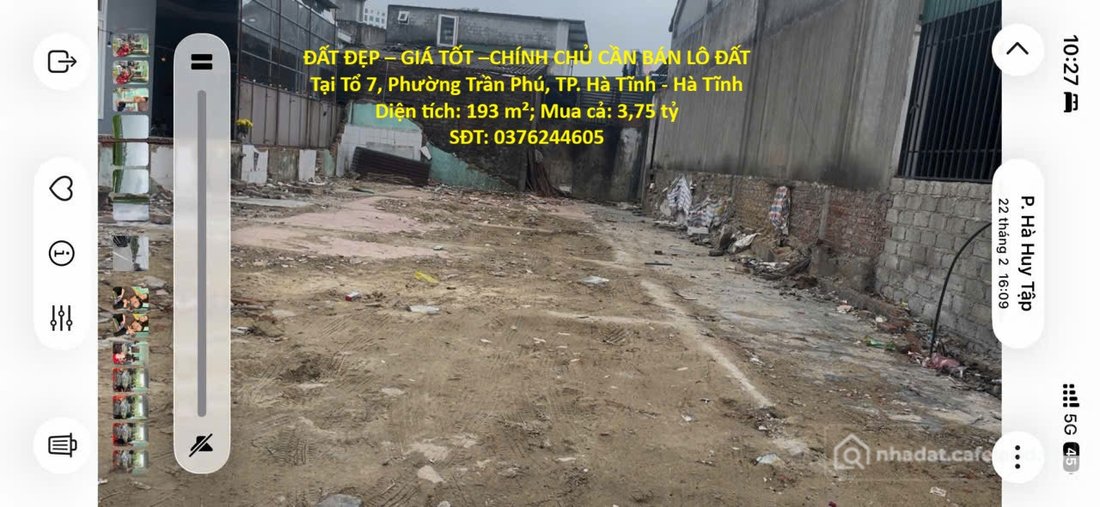 Bán đất thổ cư: ĐẤT ĐẸP – GIÁ TỐT –CHÍNH CHỦ CẦN BÁN LÔ ĐẤT Tại Tổ 7, Phường Trầ